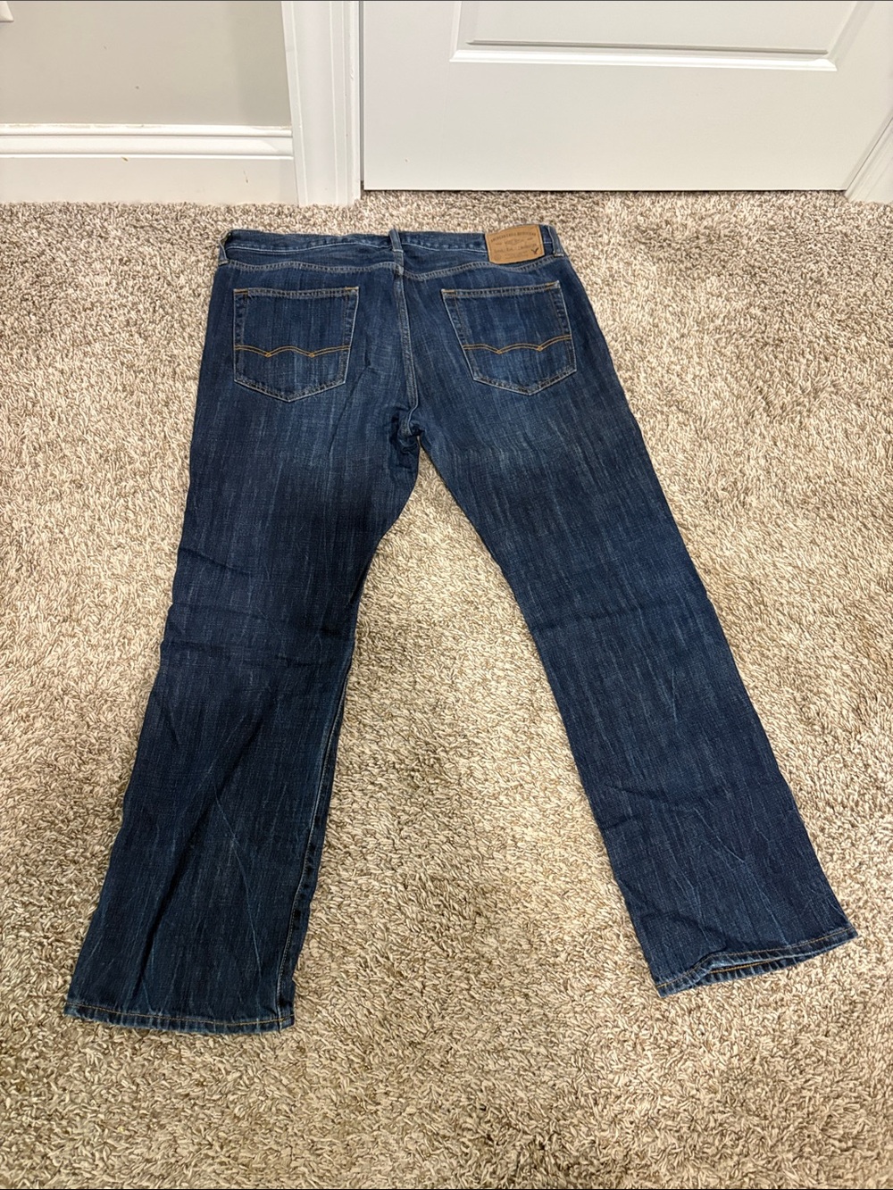 American Eagle Outfitters Dark Blue Straight Jeans - Picture 4 of 4